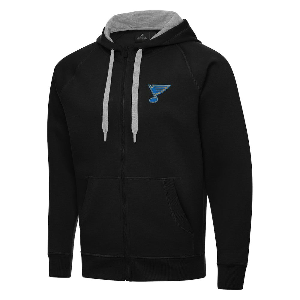 St. Louis Blues Antigua Victory Full-Zip Hoodie -  NHL Hoodies