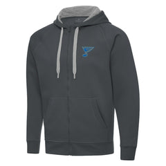 St. Louis Blues Antigua Victory Full-Zip Hoodie -  NHL Hoodies