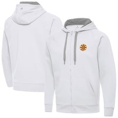 Boston Bruins Antigua Victory Full-Zip Hoodie -  NHL Hoodies