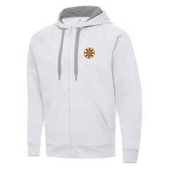 Boston Bruins Antigua Victory Full-Zip Hoodie -  NHL Hoodies