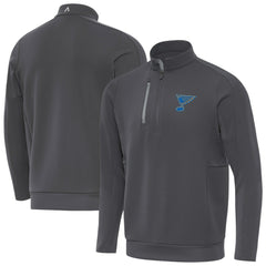 St. Louis Blues Antigua Generation Quarter-Zip Pullover Top -  NHL Pullover