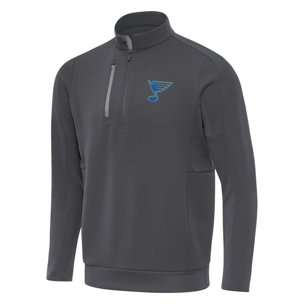 St. Louis Blues Antigua Generation Quarter-Zip Pullover Top -  NHL Pullover