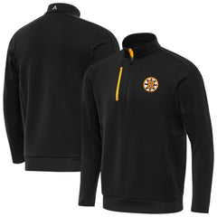 Boston Bruins Antigua Generation Quarter-Zip Pullover Top -  NHL Pullover
