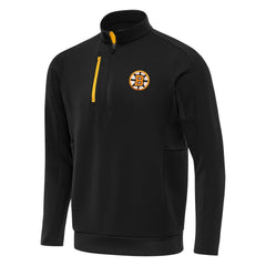 Boston Bruins Antigua Generation Quarter-Zip Pullover Top -  NHL Pullover