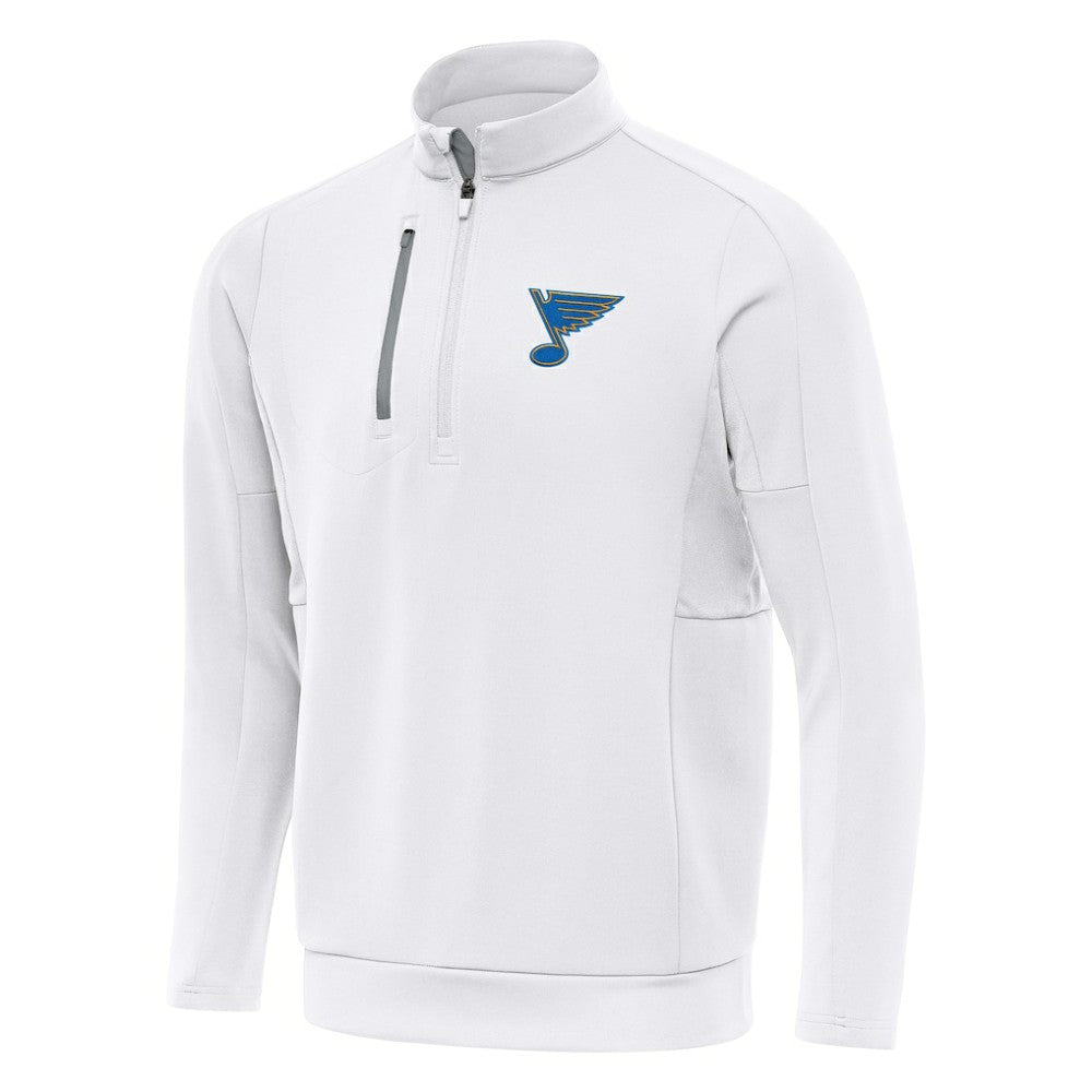 St. Louis Blues Antigua Generation Quarter-Zip Pullover Top -  NHL Pullover