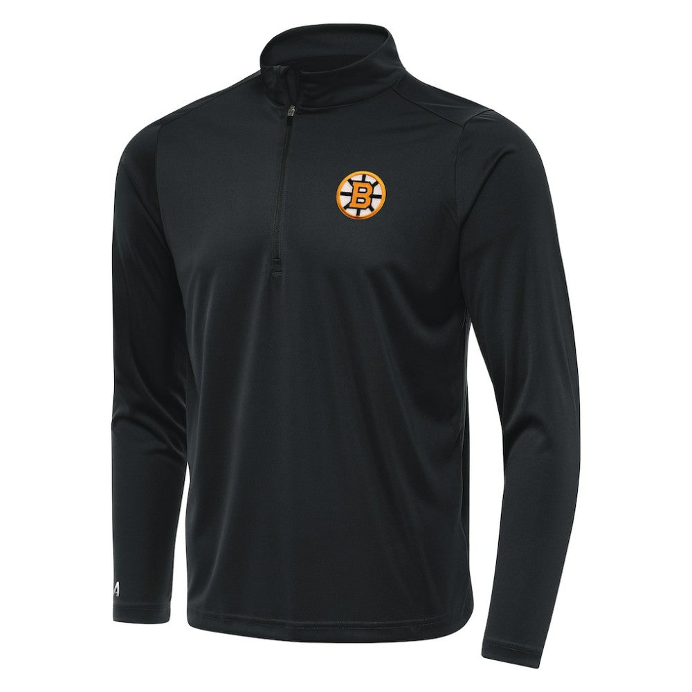 Boston Bruins Antigua Tribute Lightweight Quarter-Zip Pullover -  NHL Pullover