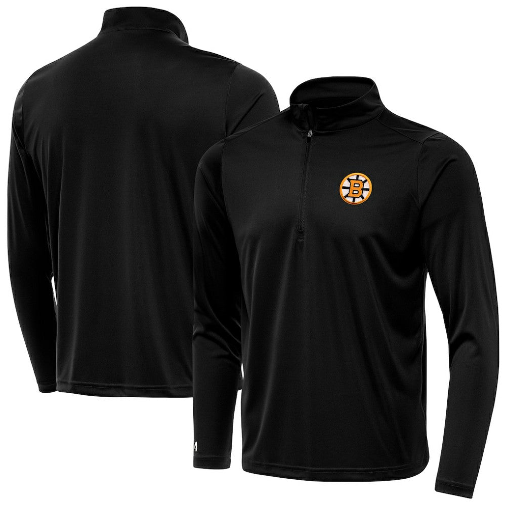 Boston Bruins Antigua Tribute Lightweight Quarter-Zip Pullover -  NHL Pullover