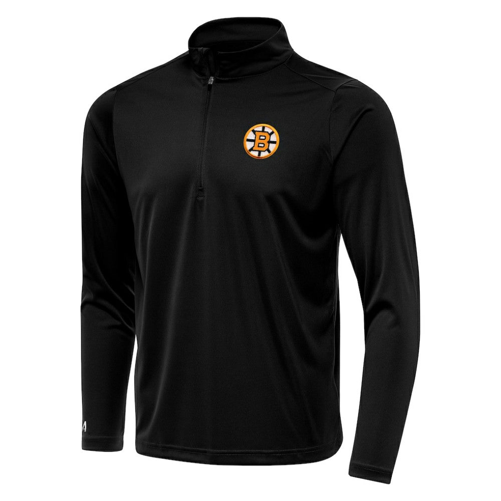 Boston Bruins Antigua Tribute Lightweight Quarter-Zip Pullover -  NHL Pullover