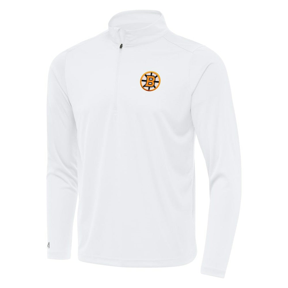 Boston Bruins Antigua Tribute Lightweight Quarter-Zip Pullover -  NHL Pullover