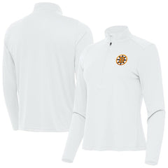 Boston Bruins Antigua Women's Tribute Half-Zip Pullover -  NHL Pullover