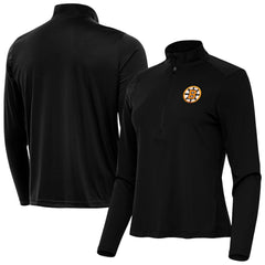 Boston Bruins Antigua Women's Tribute Half-Zip Pullover -  NHL Pullover