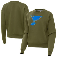 St. Louis Blues Antigua Women's Victory Pullover Sweatshirt -  NHL Sweatshirts