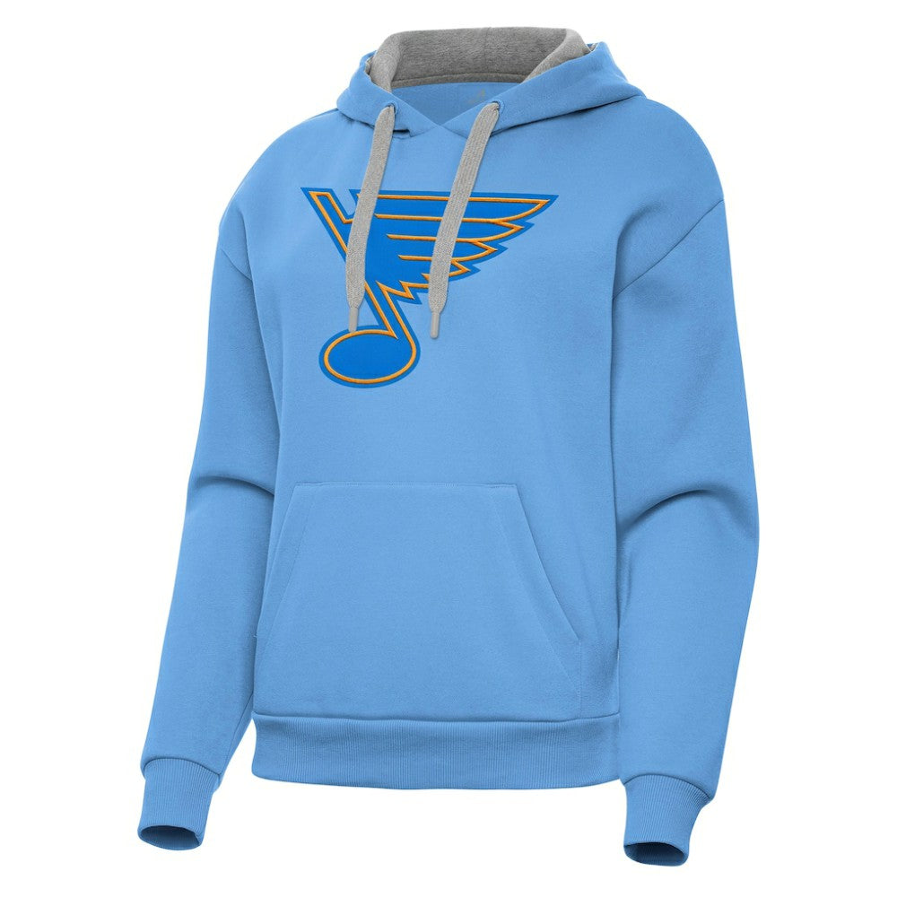 St. Louis Blues Antigua Women's Victory Pullover Hoodie -  NHL Hoodies