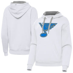 St. Louis Blues Antigua Women's Victory Pullover Hoodie -  NHL Hoodies