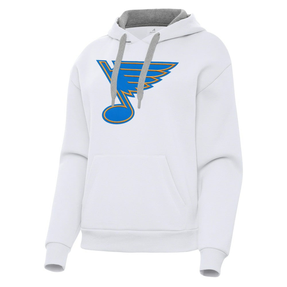 St. Louis Blues Antigua Women's Victory Pullover Hoodie -  NHL Hoodies