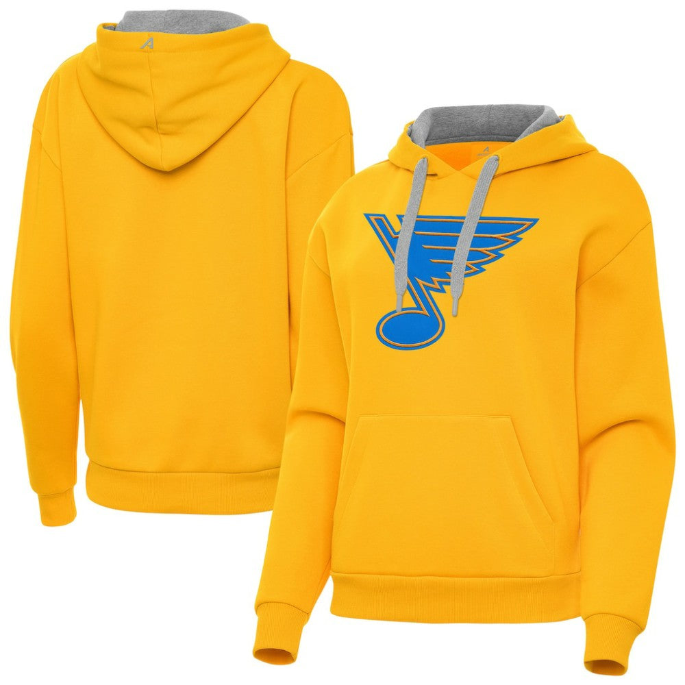 St. Louis Blues Antigua Women's Victory Pullover Hoodie -  NHL Hoodies