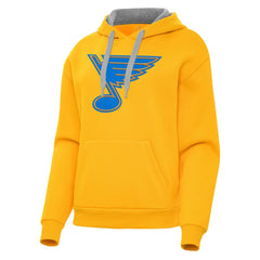 St. Louis Blues Antigua Women's Victory Pullover Hoodie -  NHL Hoodies