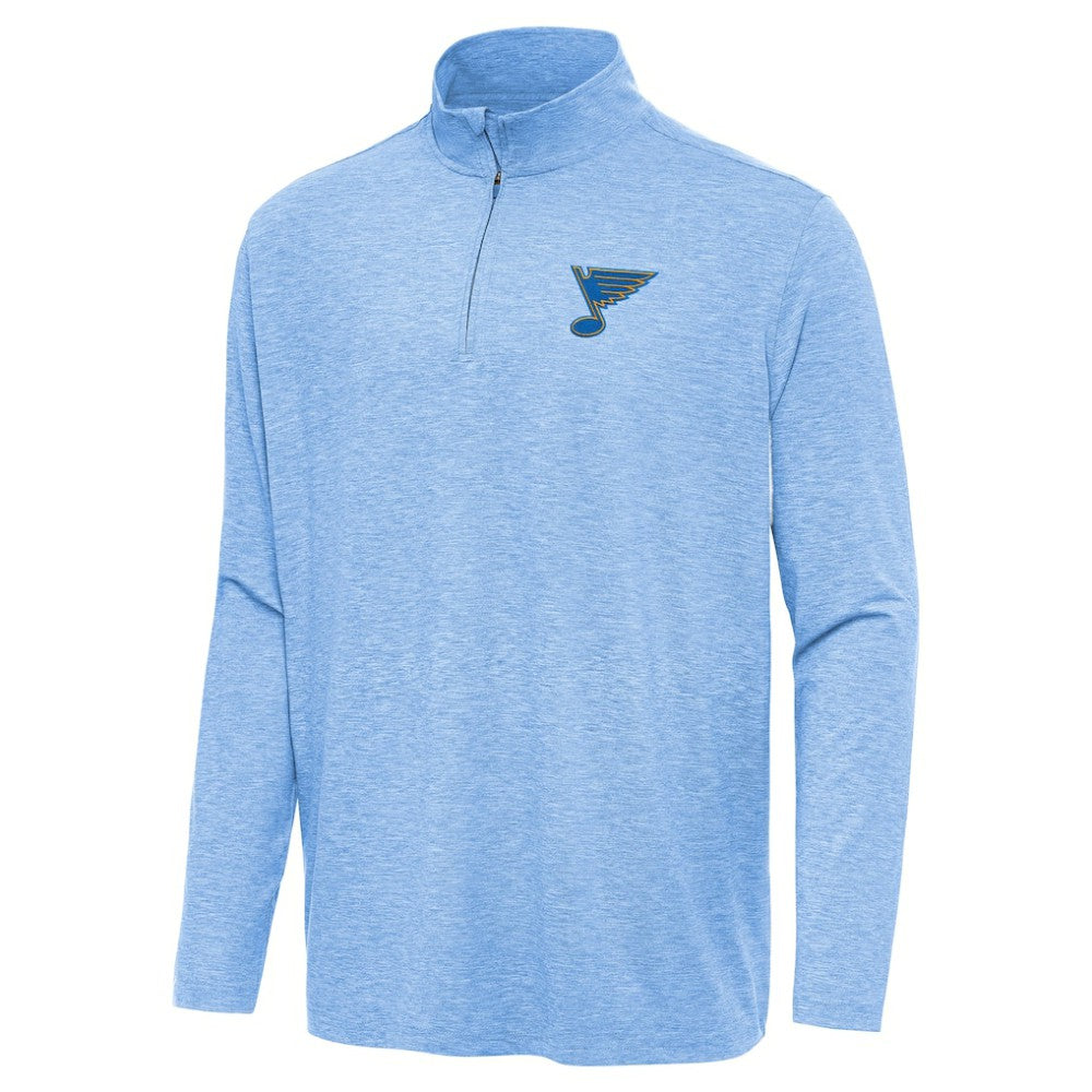 St. Louis Blues Antigua Hunk Lightweight Quarter-Zip Pullover -  NHL Pullover