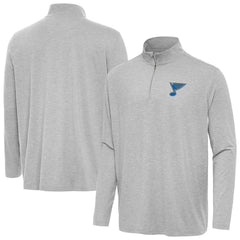 St. Louis Blues Antigua Hunk Lightweight Quarter-Zip Pullover -  NHL Pullover