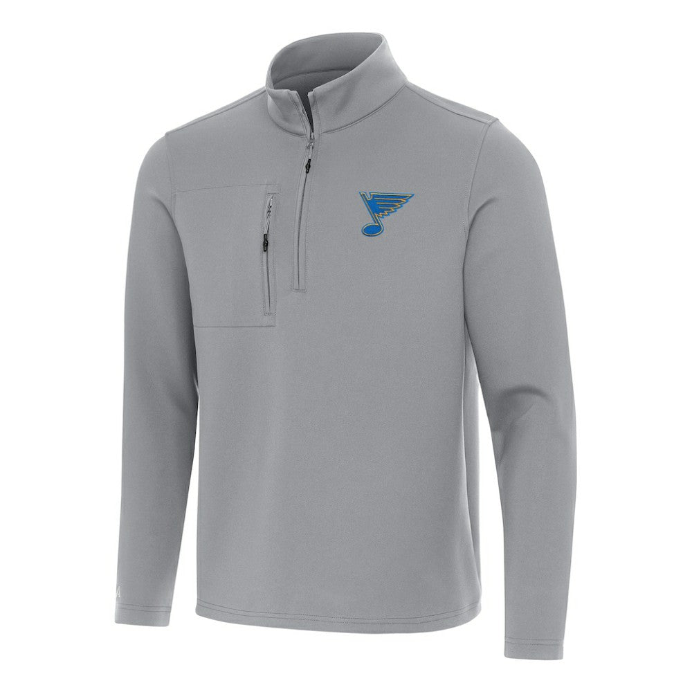 St. Louis Blues Antigua Insider Quarter-Zip Pullover -  NHL Pullover