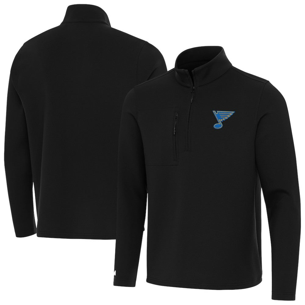 St. Louis Blues Antigua Insider Quarter-Zip Pullover -  NHL Pullover