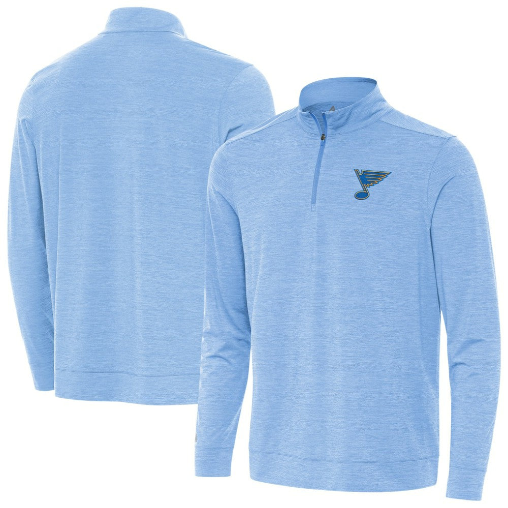 St. Louis Blues Antigua Bright Quarter-Zip Pullover -  NHL Pullover