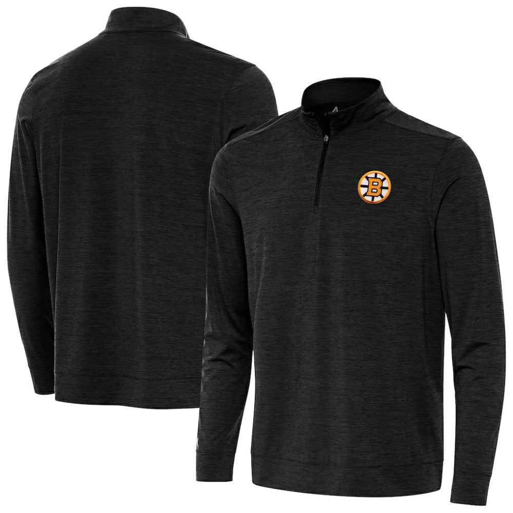 Boston Bruins Antigua Bright Quarter-Zip Pullover -  NHL Pullover
