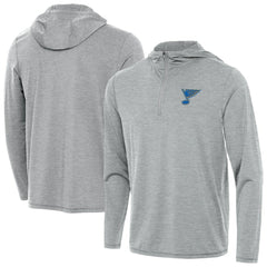 St. Louis Blues Antigua Tidy Quarter-Zip Hoodie -  NHL Hoodies