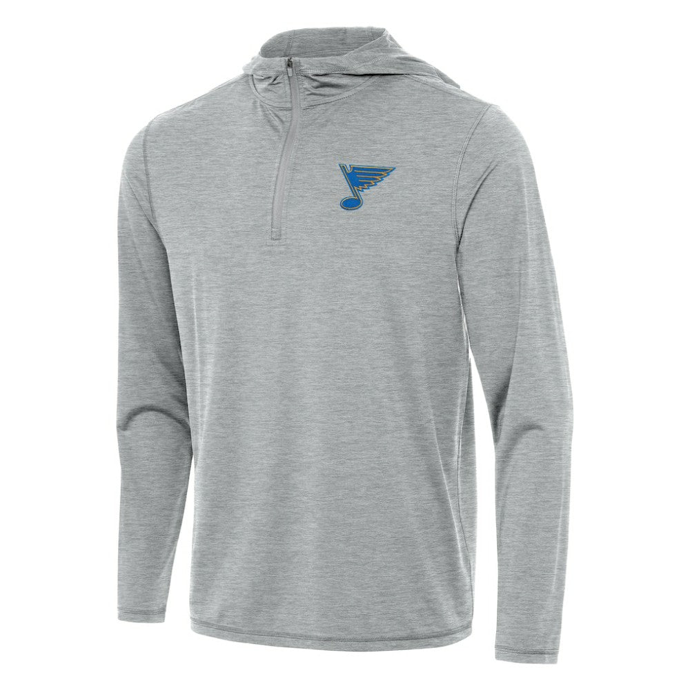 St. Louis Blues Antigua Tidy Quarter-Zip Hoodie -  NHL Hoodies