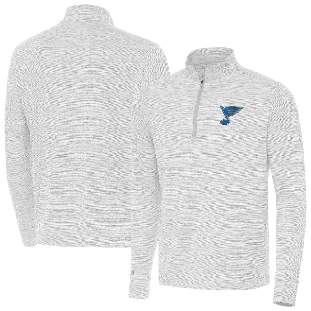 St. Louis Blues Antigua Cause Quarter-Zip Jacket -  NHL Jackets