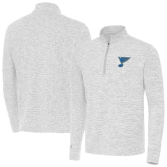 St. Louis Blues Antigua Cause Quarter-Zip Jacket -  NHL Jackets