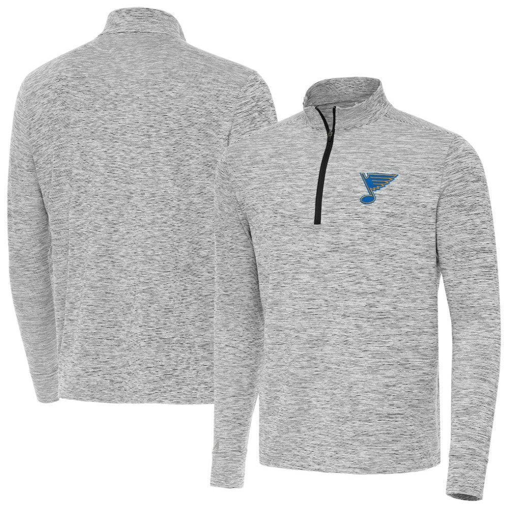 St. Louis Blues Antigua Cause Quarter-Zip Jacket -  NHL Jackets