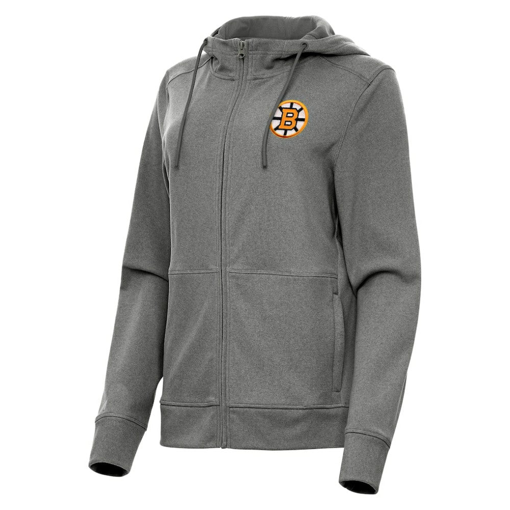 Boston Bruins Antigua Women's Seeker Full-Zip Hoodie -  NHL Hoodies