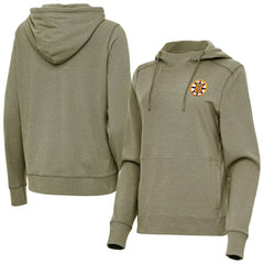 Boston Bruins Antigua Women's Justice Pullover Hoodie -  NHL Hoodies