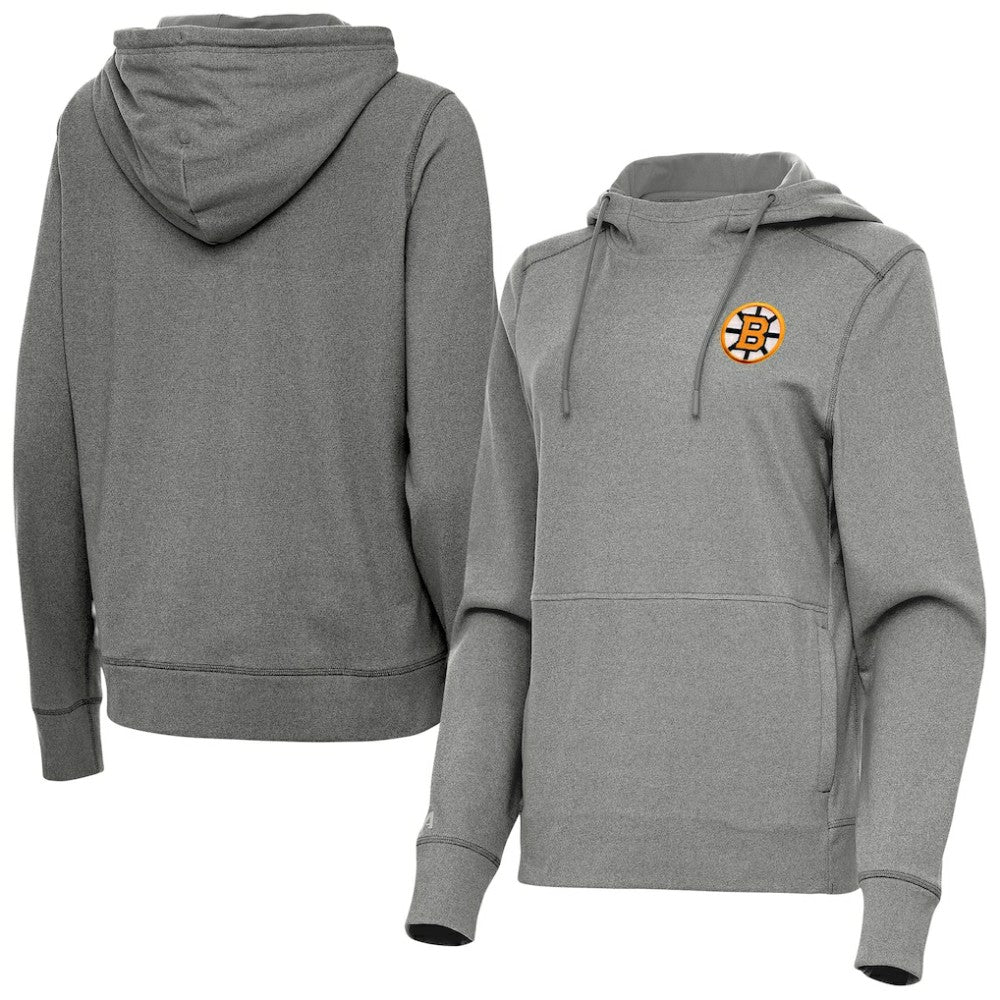 Boston Bruins Antigua Women's Justice Pullover Hoodie -  NHL Hoodies