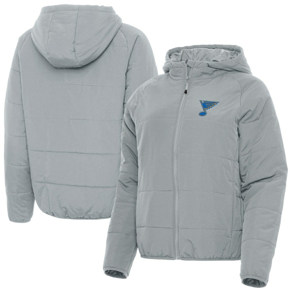 St. Louis Blues Antigua Women's Raglan Universe Full-Zip Hooded Jacket -  NHL Jackets
