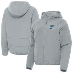 St. Louis Blues Antigua Women's Raglan Universe Full-Zip Hooded Jacket -  NHL Jackets