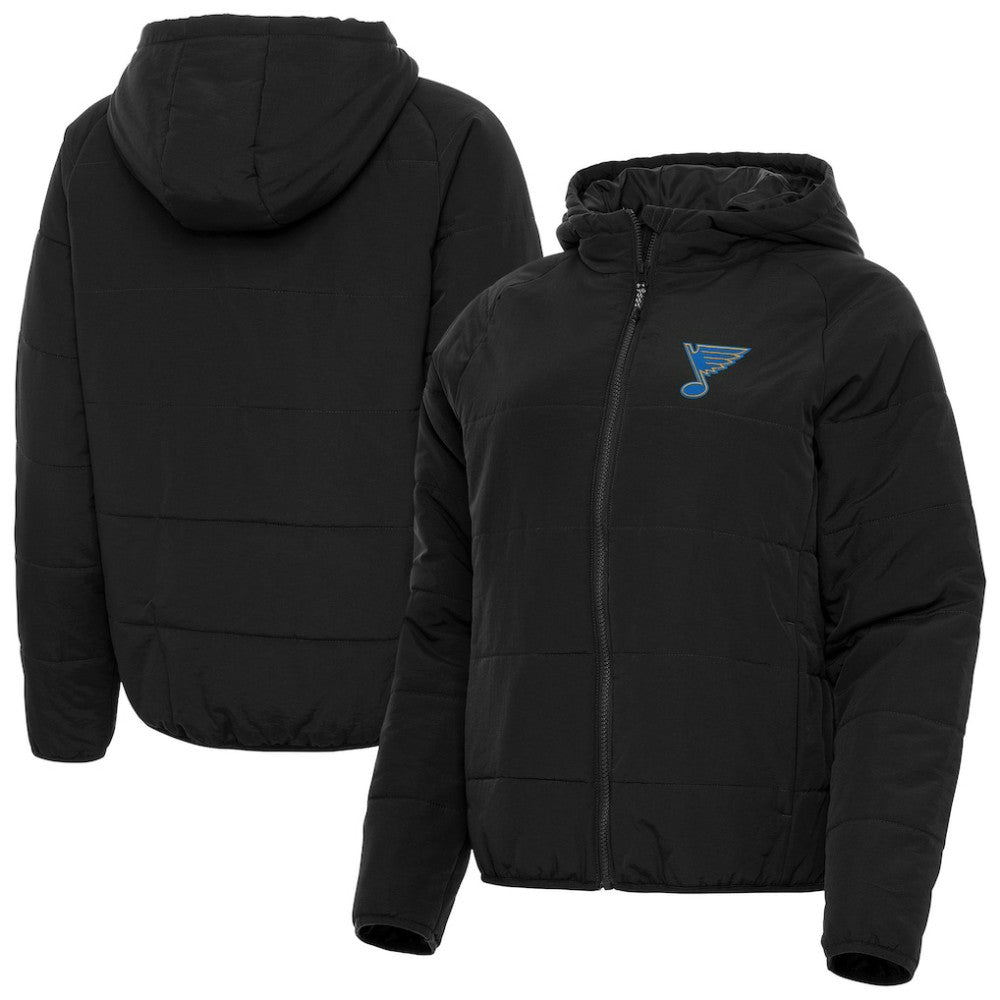 St. Louis Blues Antigua Women's Raglan Universe Full-Zip Hooded Jacket -  NHL Jackets