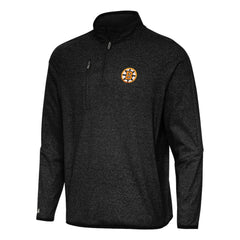 Boston Bruins Antigua Certain Tri-Blend Quarter-Zip Top -  NHL
