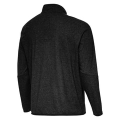 Boston Bruins Antigua Certain Tri-Blend Quarter-Zip Top -  NHL