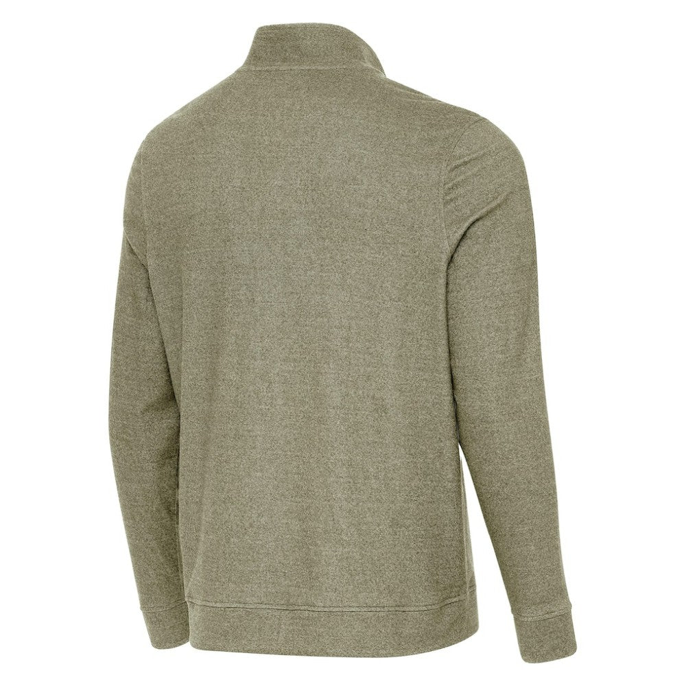 Boston Bruins Antigua Subtle Quarter-Zip Sweatshirt -  NHL Sweatshirts