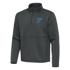 St. Louis Blues Antigua Twist Quarter-Zip Pullover Jacket -  NHL Pullover