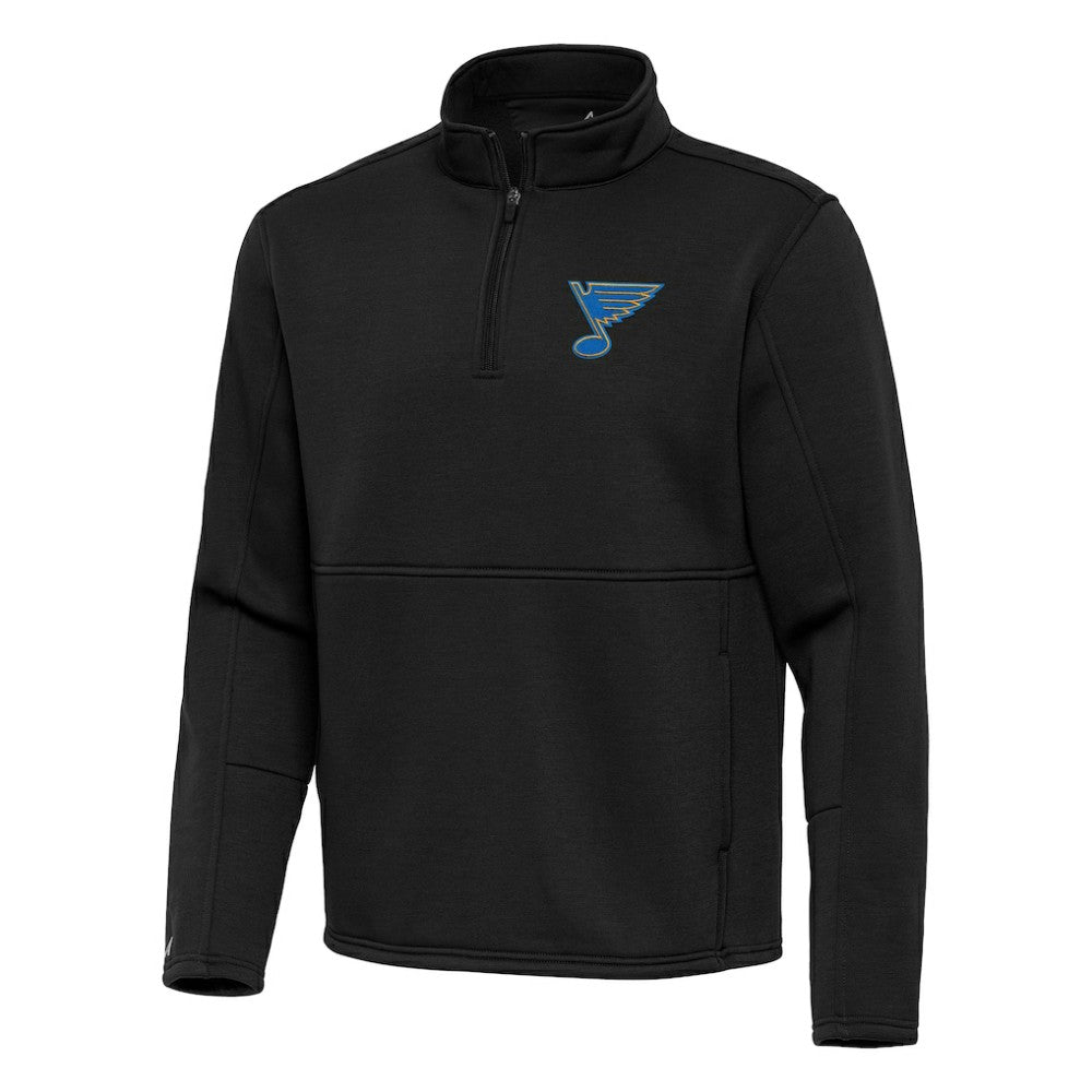St. Louis Blues Antigua Twist Quarter-Zip Pullover Jacket -  NHL Pullover