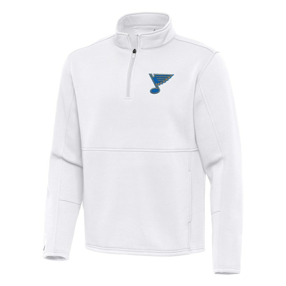 St. Louis Blues Antigua Twist Quarter-Zip Pullover Jacket -  NHL Pullover