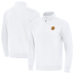 Boston Bruins Antigua Victory Quarter-Zip Pullover Top -  NHL Pullover