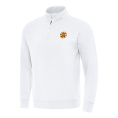 Boston Bruins Antigua Victory Quarter-Zip Pullover Top -  NHL Pullover