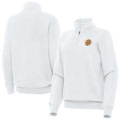 Boston Bruins Antigua Women's Victory Quarter-Zip Pullover Top -  NHL Pullover