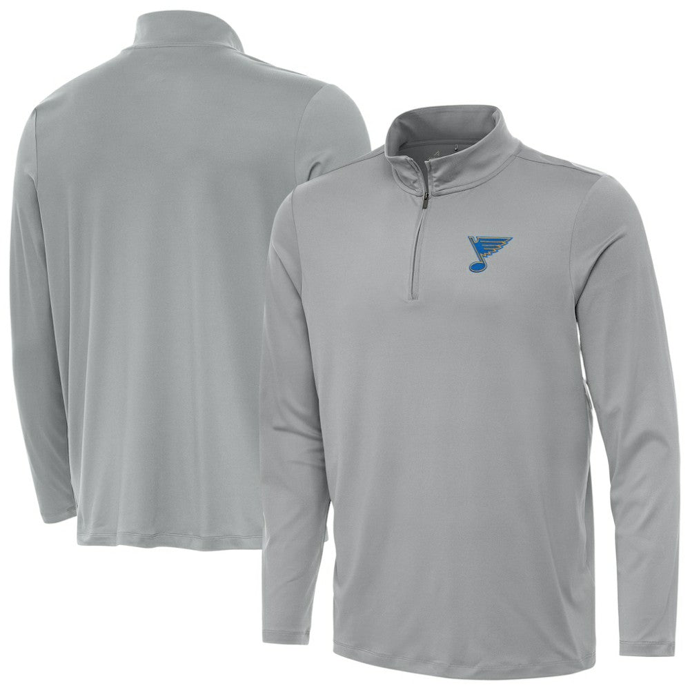 St. Louis Blues Antigua Reprocess Quarter-Zip Pullover -  NHL Pullover