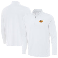 Boston Bruins Antigua Reprocess Quarter-Zip Pullover -  NHL Pullover