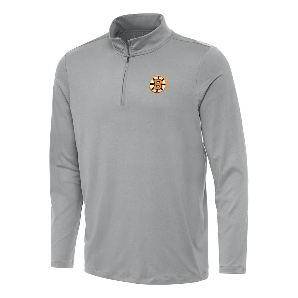 Boston Bruins Antigua Reprocess Quarter-Zip Pullover -  NHL Pullover